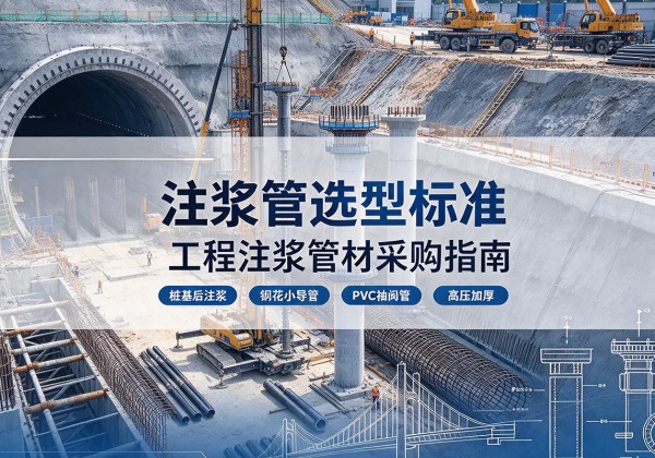 清河注浆管选型标准